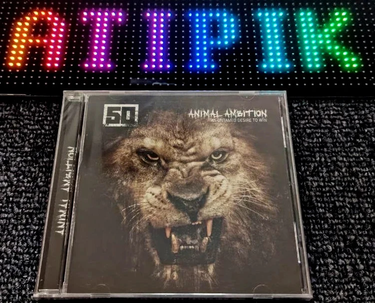 🔥 Animal Ambition de 50 Cent: CD Importación de EE. UU. - ¡Raro nuevo en blister! 💿 – photo 3